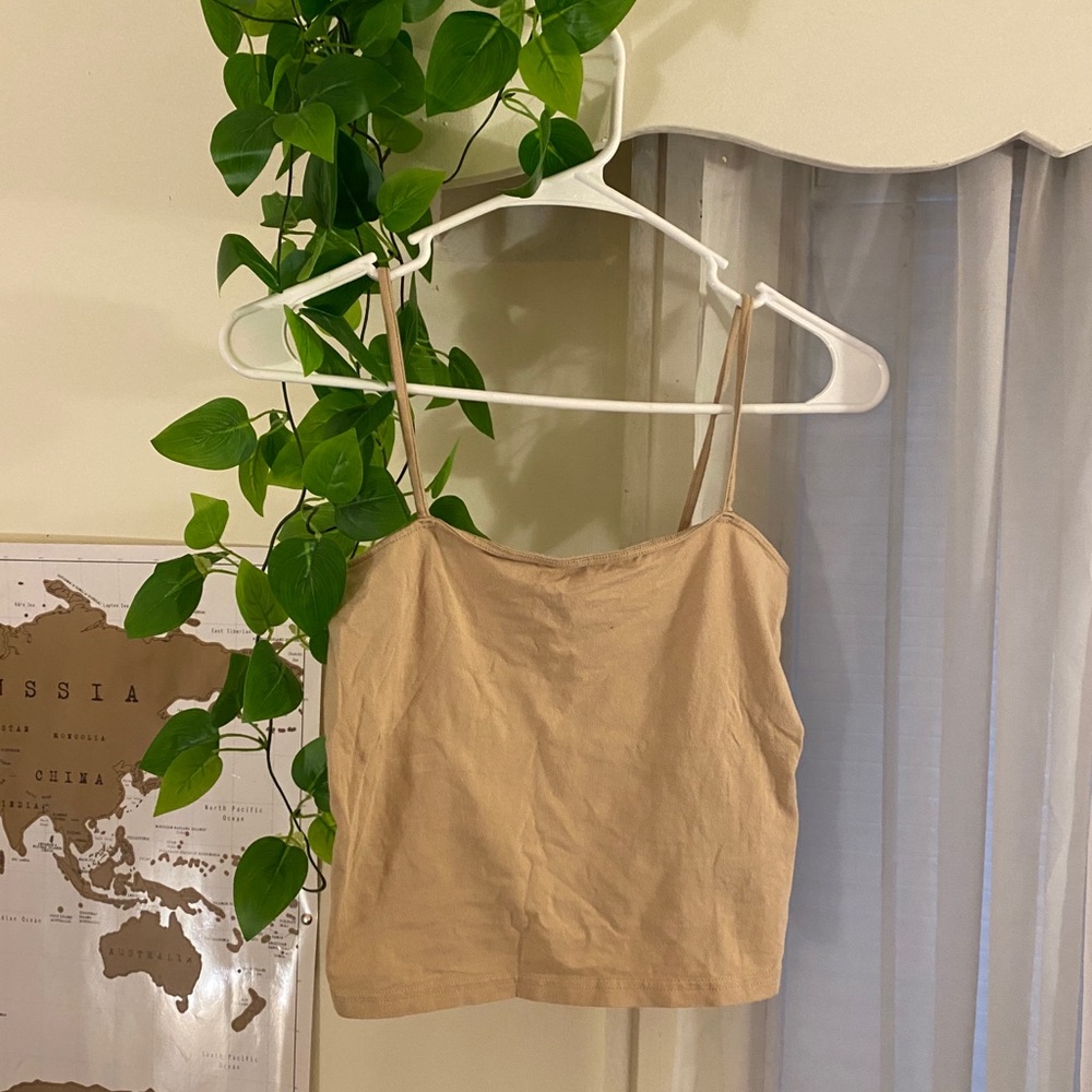 Tan Tank Top
